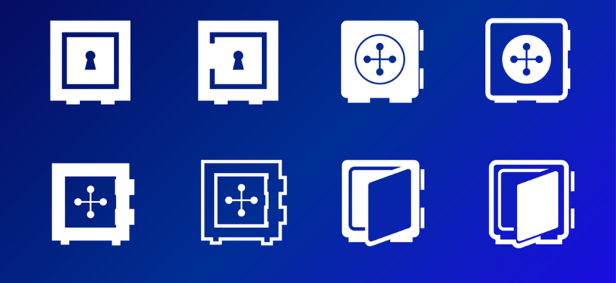safe, lock, nature, key, security, clouds, storage, data, icon