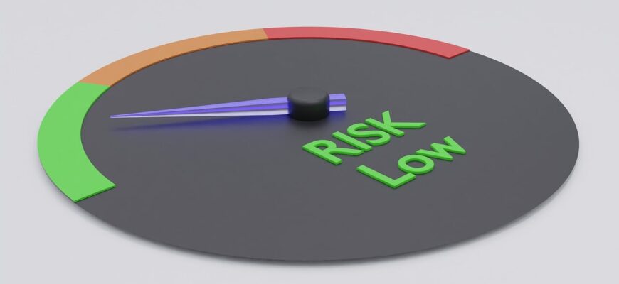 risk, low, gauge